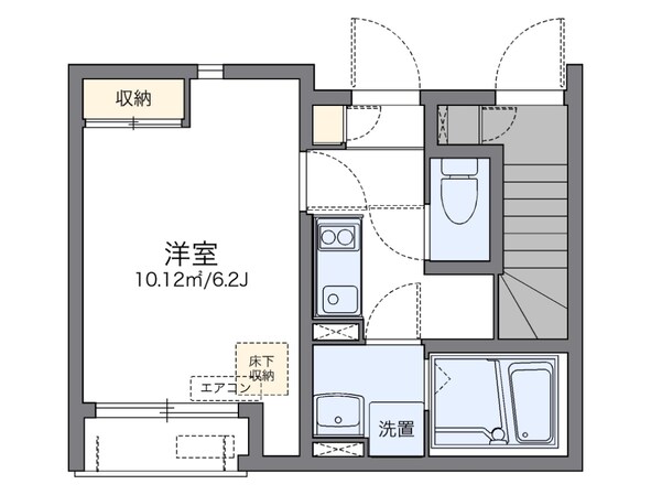 堺東駅 徒歩12分 1階の物件間取画像